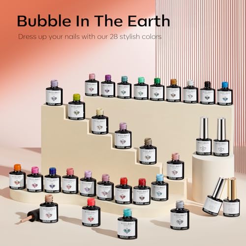 Gel Nail Polish Set 28 Colors