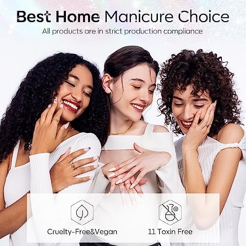 Glitter Gel Top Coat Ultra-Fine White Aurora No Wipe Glossy