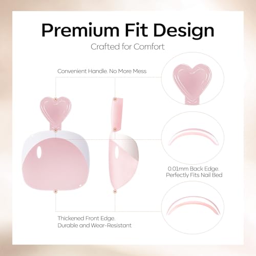 Modelones Press on Toenails Short