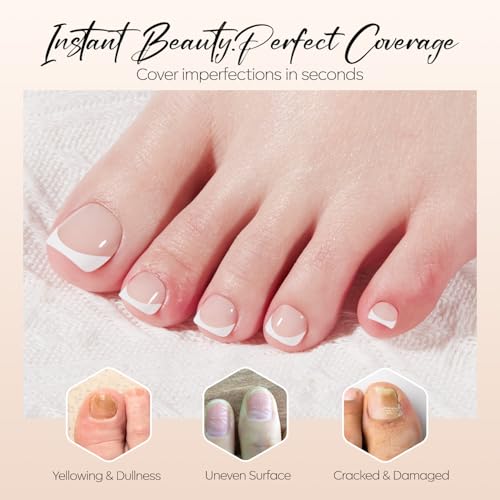 Modelones Press on Toenails Short