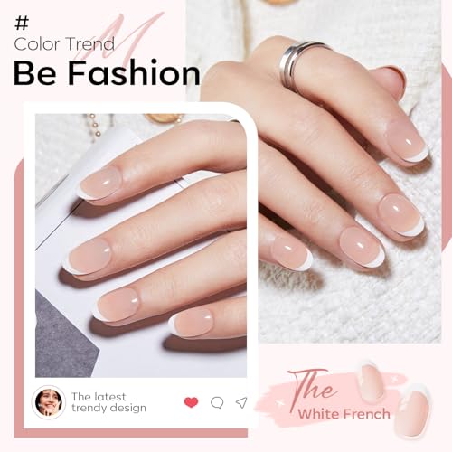 French Tip Press On Nails