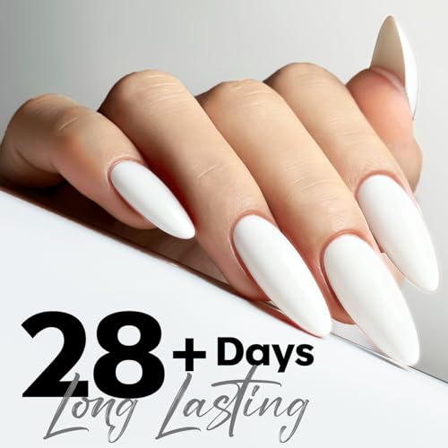 White Gel Polish, 15ml