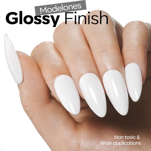 White Gel Polish, 15ml