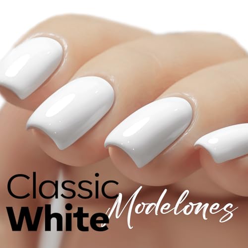 White Gel Polish, 15ml