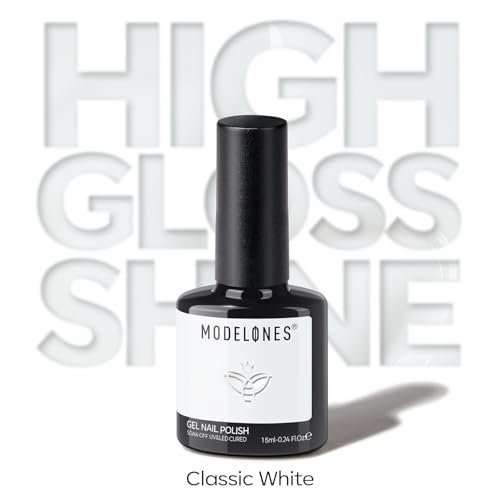 White Gel Polish, 15ml