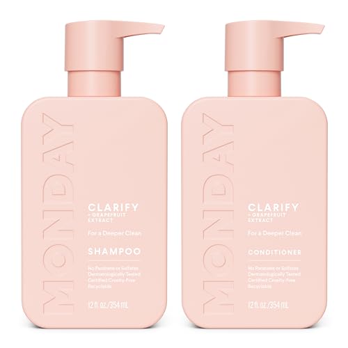 Clarify Shampoo and Conditioner Set 12 oz for Oily Hair