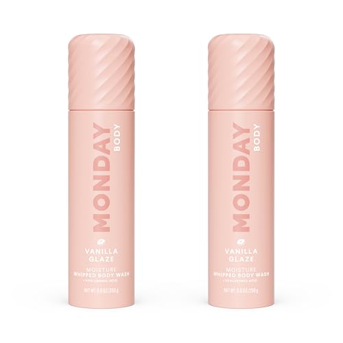 MOISTURE Whipped Body Wash in Vanilla Glaze Scent with Hyaluronic