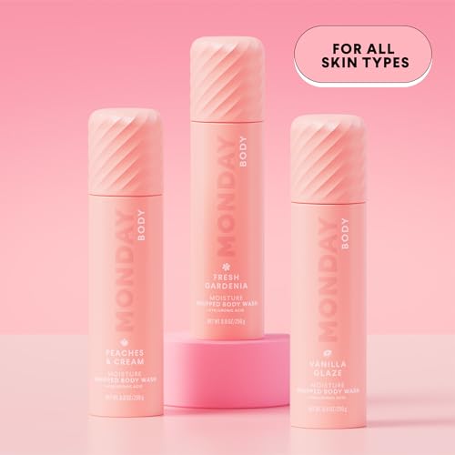 MOISTURE Whipped Body Wash in Vanilla Glaze Scent with Hyaluronic