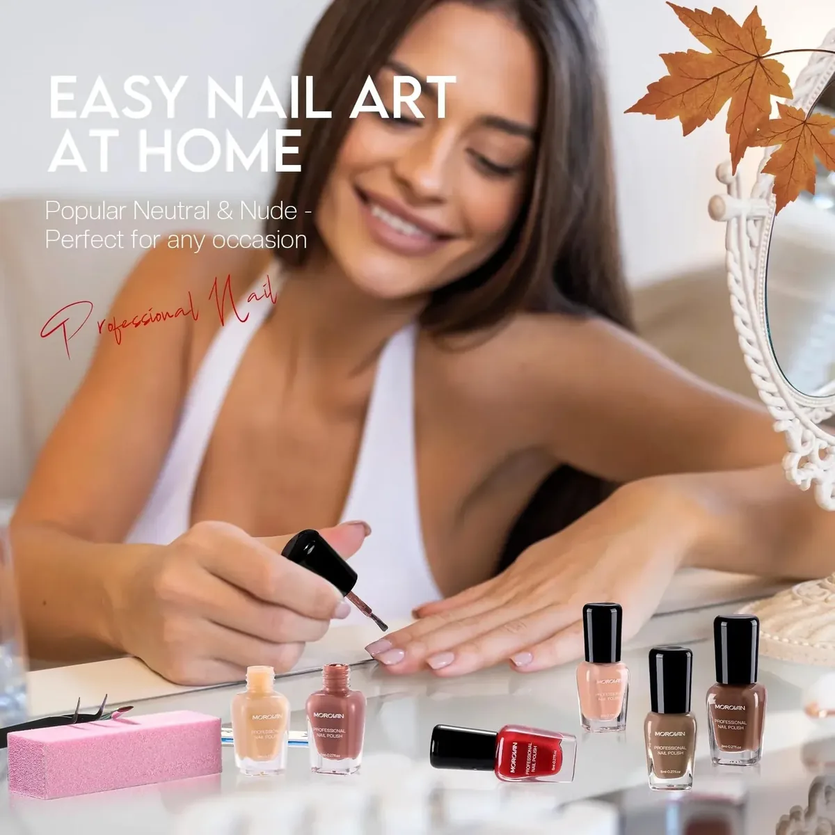 Brown Nail Polish Set