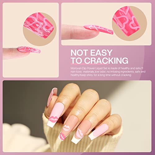 Dip Powder Liquid Set Activator Base Top