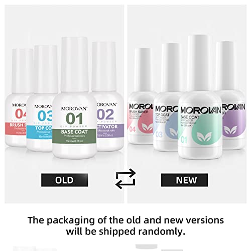 Dip Powder Liquid Set Activator Base Top
