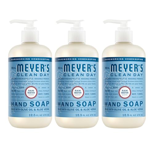 Liquid Hand Soap, Rain Water, 3-Pack