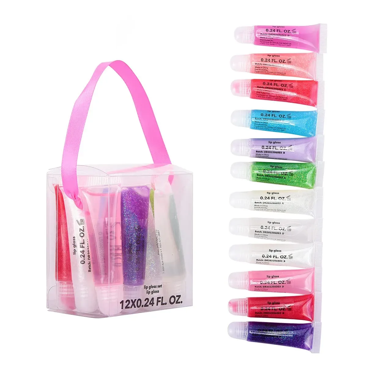 Glitter Lip Gloss Set