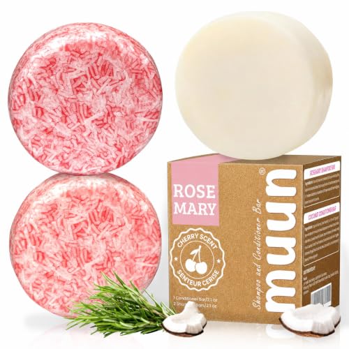 Rosemary Shampoo and Conditioner Bar Set 3