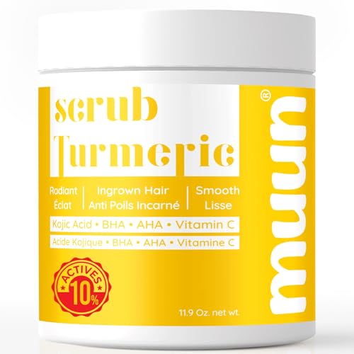 Turmeric Body Scrub Kojic Acid AHA/BHA