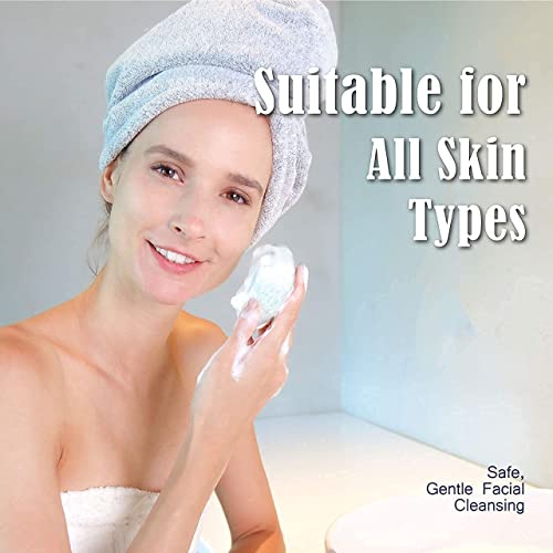 Natural Konjac Facial Sponges Sage and Graphite