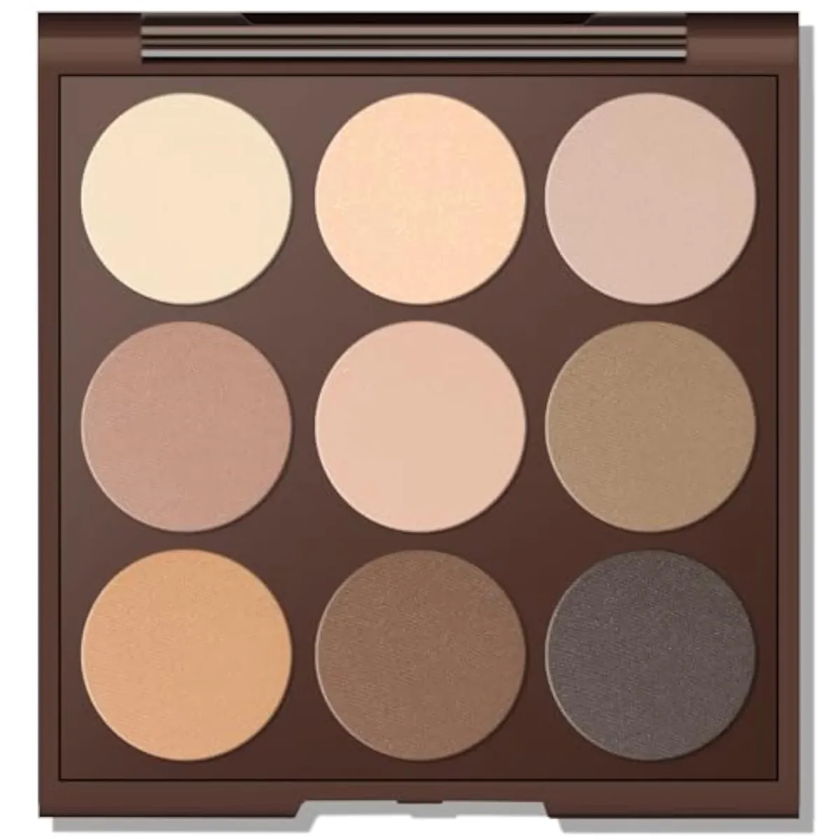 Neutral Eyeshadow Palette, Nude Eyeshadow Palette, Matte Eye Shadow Makeup Palette with Mirror, Long-Lasting Wear, Vegan, Cruelty-Free - 0.5oz (Nude Matte)