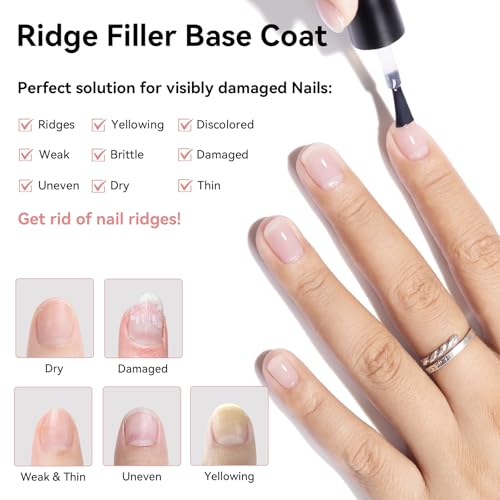 Ridge Filler Base Coat Quick Dry Vegan