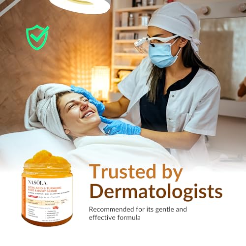 Kojic Acid Turmeric Face and Body Scrub