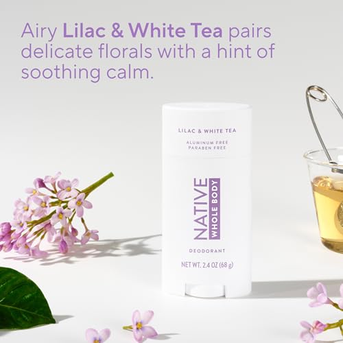 Whole Body Deodorant Lilac & White Tea