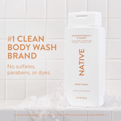 Body Wash, Toasted Vanilla and Honey