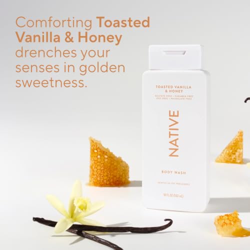 Body Wash, Toasted Vanilla and Honey