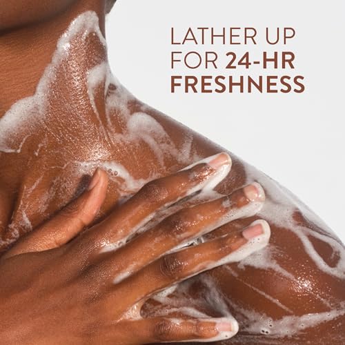 Clean Body Wash, Gentle & pH-balanced for Sensitive Skin, 24-Hr Freshness for Women & Men, Vegan & Cruelty-Free, Free of Sulfates, Parabens & Phthalates, Coconut & Vanilla,