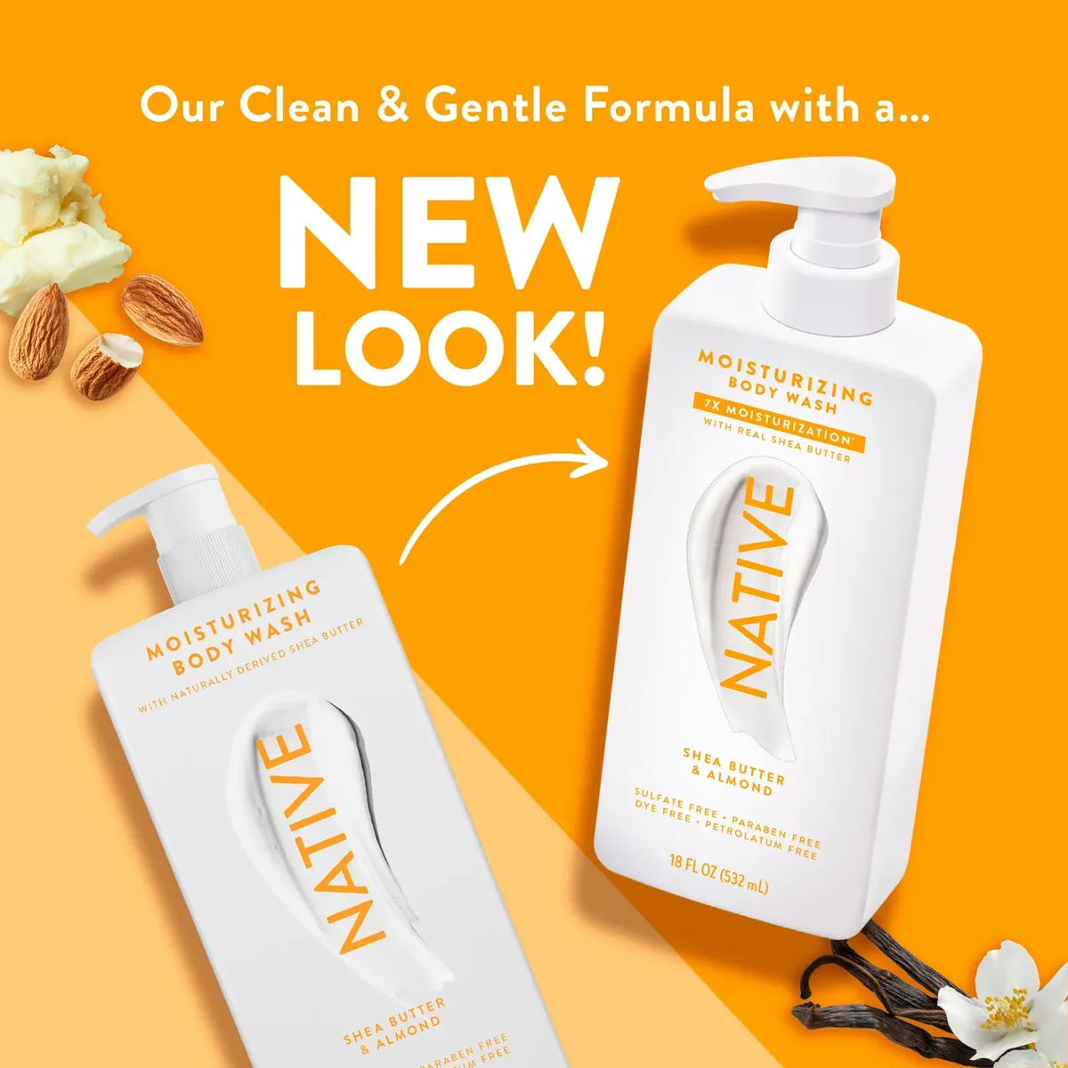 Shea Butter & Almond Body Wash