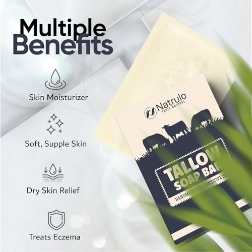 Beef Tallow Soap Bar – Grass Fed Tallow Soap