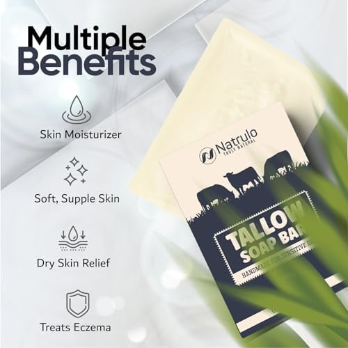 Beef Tallow Soap Bar – Grass Fed Tallow Soap