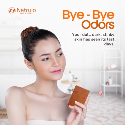Persimmon Soap Bar for Body Odor Control – Purifying Deodorizing Body Wash with Japanese P