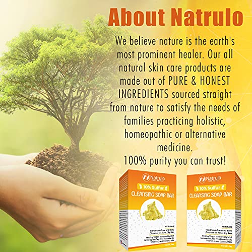 10% sulfur soap lemongrass tea tree