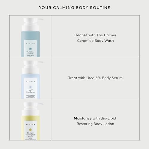 The Calmer Ceramide Body Wash, Frangrance-Free, Cleansing & Moisturizing for Dry, Sensitive Skin, Dermatologist-Tested, Paraben & Cruelty-Free, 16.9 oz