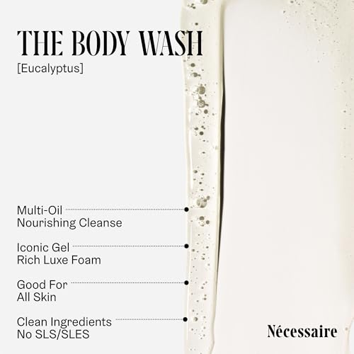 The Body Wash Eucalyptus. Multi-Oil Niacinamide Shower Gel Sensitive Skin