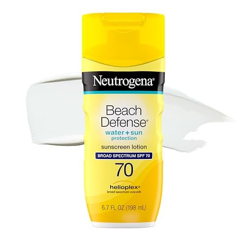 Beach Defense Sunscreen Lotion, SPF 70, 6.7 fl. oz