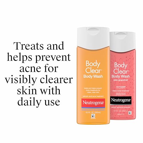 Body Clear Acne Body Wash, 3 x 8.5 fl oz