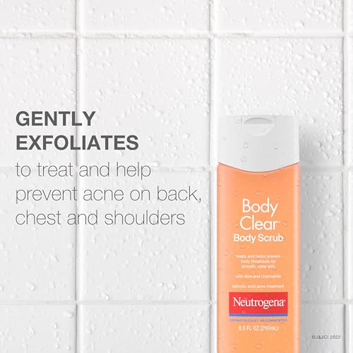Body Clear Acne Body Wash & Exfoliating Scrub, 8.5 fl oz