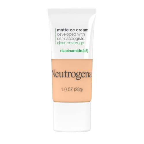 Clear Coverage Flawless Matte CC Cream, Porcelain, 1 oz