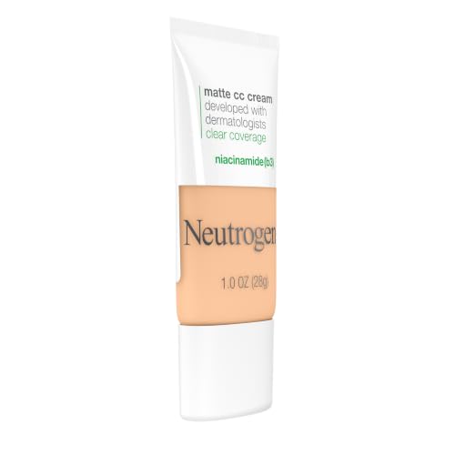 Clear Coverage Flawless Matte CC Cream, Porcelain, 1 oz