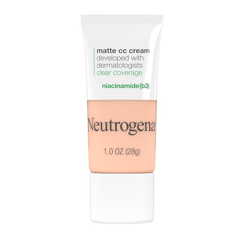 Clear Coverage Flawless Matte CC Cream, Shell, 1 oz
