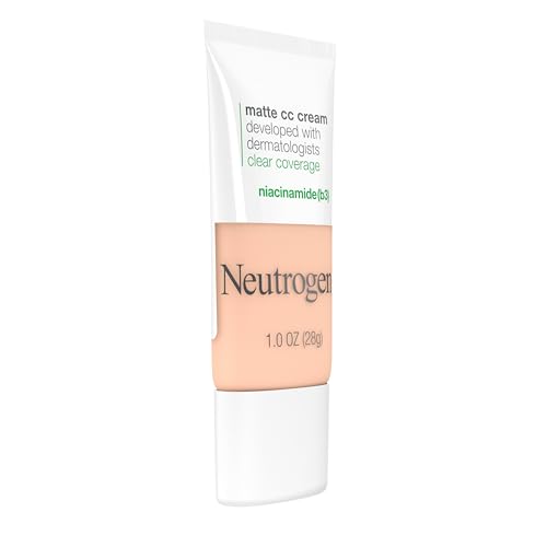 Clear Coverage Flawless Matte CC Cream, Shell, 1 oz