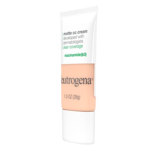 Clear Coverage Flawless Matte CC Cream, Shell, 1 oz