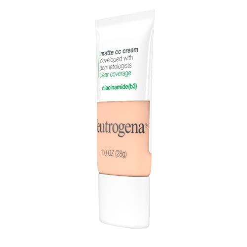 Clear Coverage Flawless Matte CC Cream, Shell, 1 oz