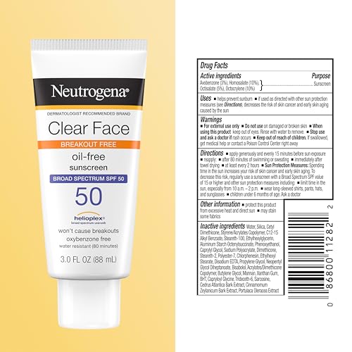 Clear Face SPF 50