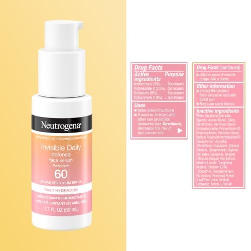 Invisible Defense Face Serum SPF 60