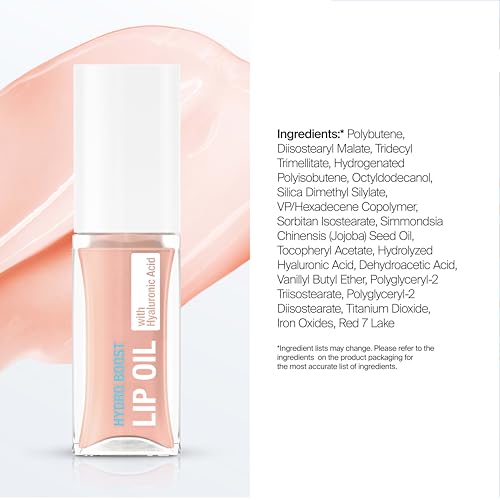 Light Pink Tinted Lip Oil