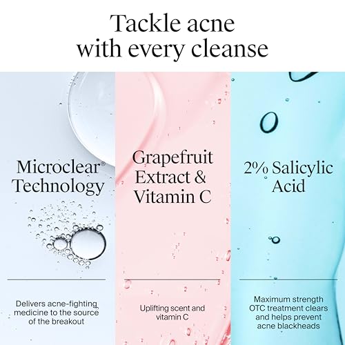Oil Free Pink Grapefruit Acne Face Wash