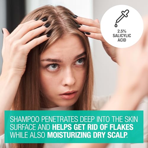 Scalp Therapy Anti-Dandruff Shampoo for Itchy Scalp, 2.5% salicylic acid