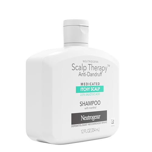 Scalp Therapy Anti-Dandruff Shampoo for Itchy Scalp, 2.5% salicylic acid