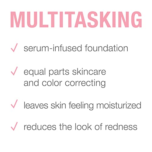 Sensitive Skin Serum Foundation, Light 01, 1 oz